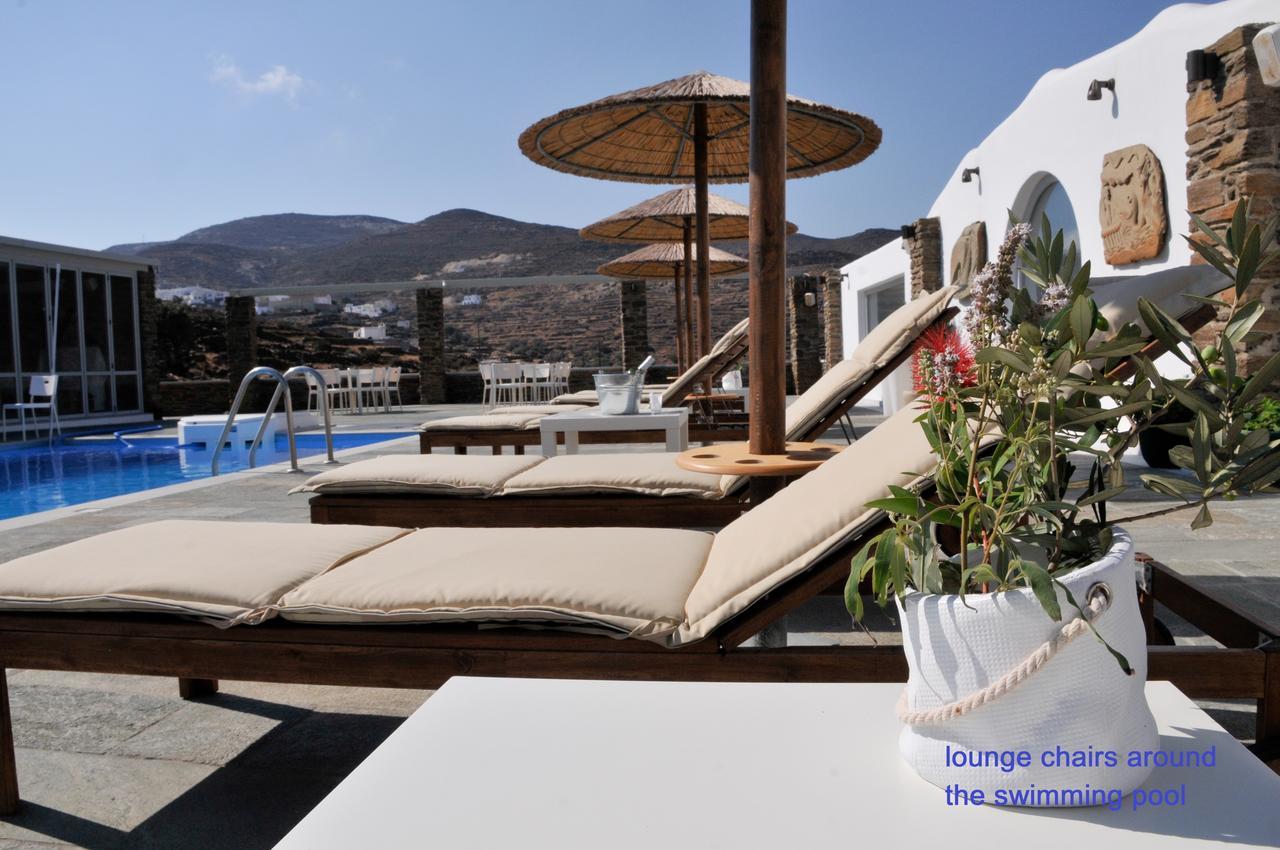 Glafki Hotel Tinos ปานอร์มอส ภายนอก รูปภาพ